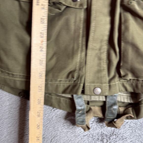 Vintage Romanian Military Field Vest Olive Green Tactical Utility Surplus - Picture 7 of 7